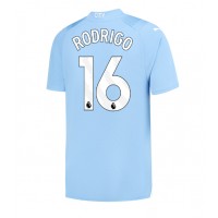 Camiseta Manchester City Rodri Hernandez #16 Primera Equipación 2023-24 manga corta
